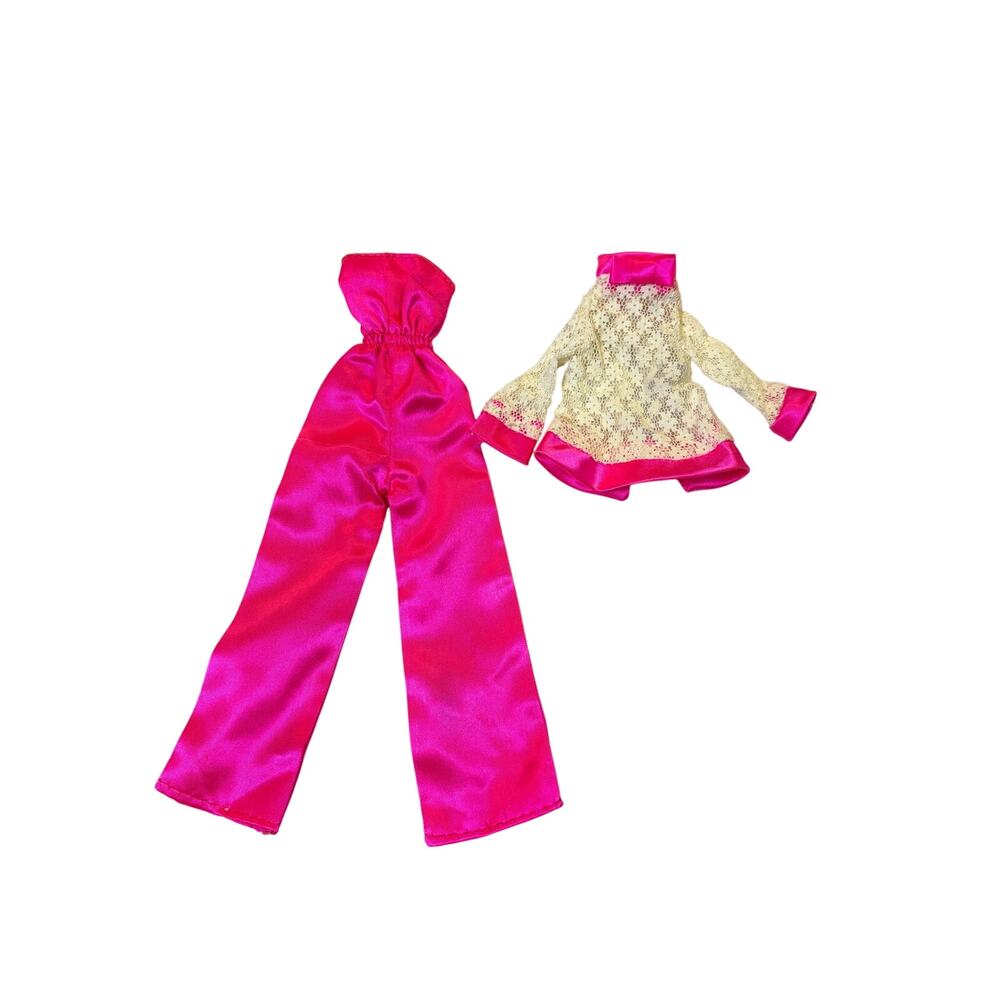 VTG Barbie Francie "Satin Happenin" 1970. #1237. jumpsuit, top. excellent